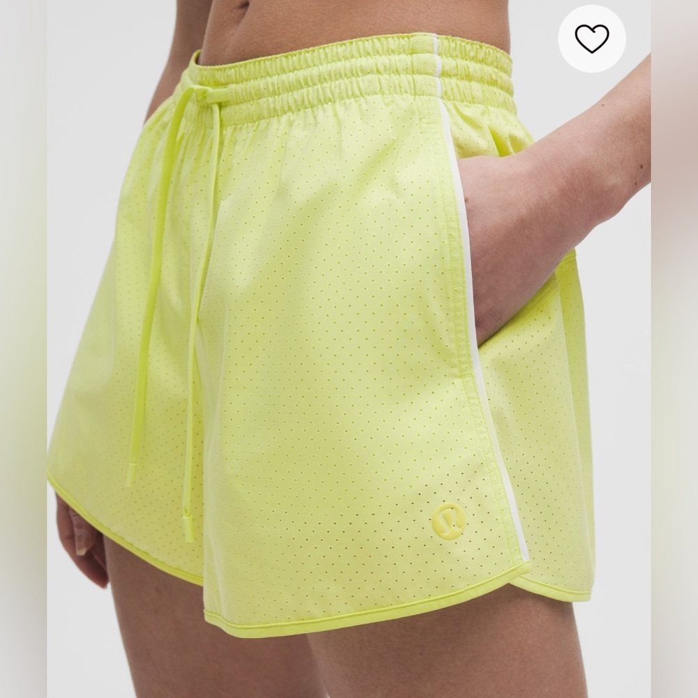 Lululemon Court Rival Perforated Shorts